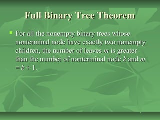 Binary trees | PPT