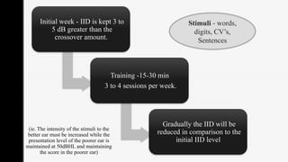 Binaural integration, separation and closure training.pptx
