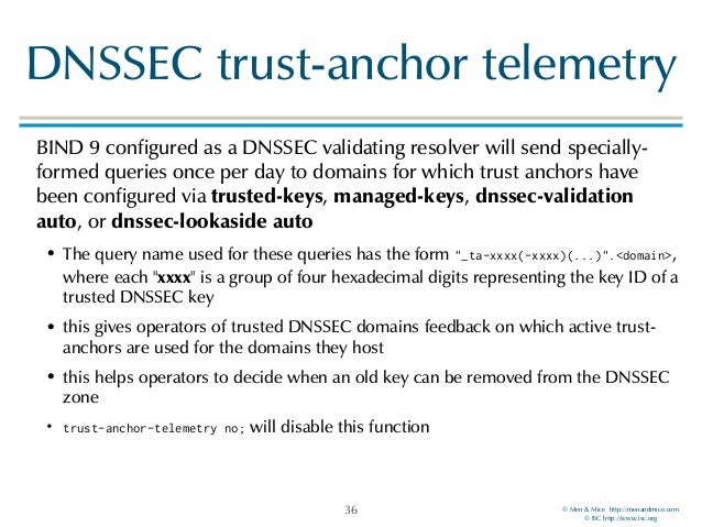First find the the trust anchor
