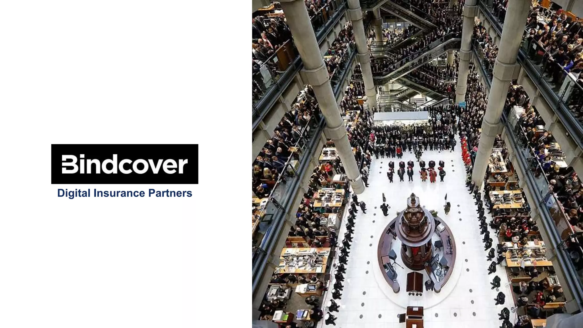 TDI Startup Insurtech Award - Bindcover pitchdeck-digital-insurance | PPT