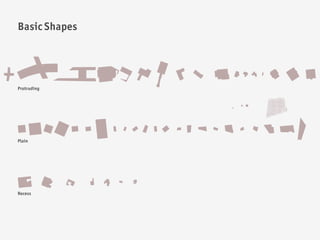 Basic Shapes




Protruding




Plain




Recess
 