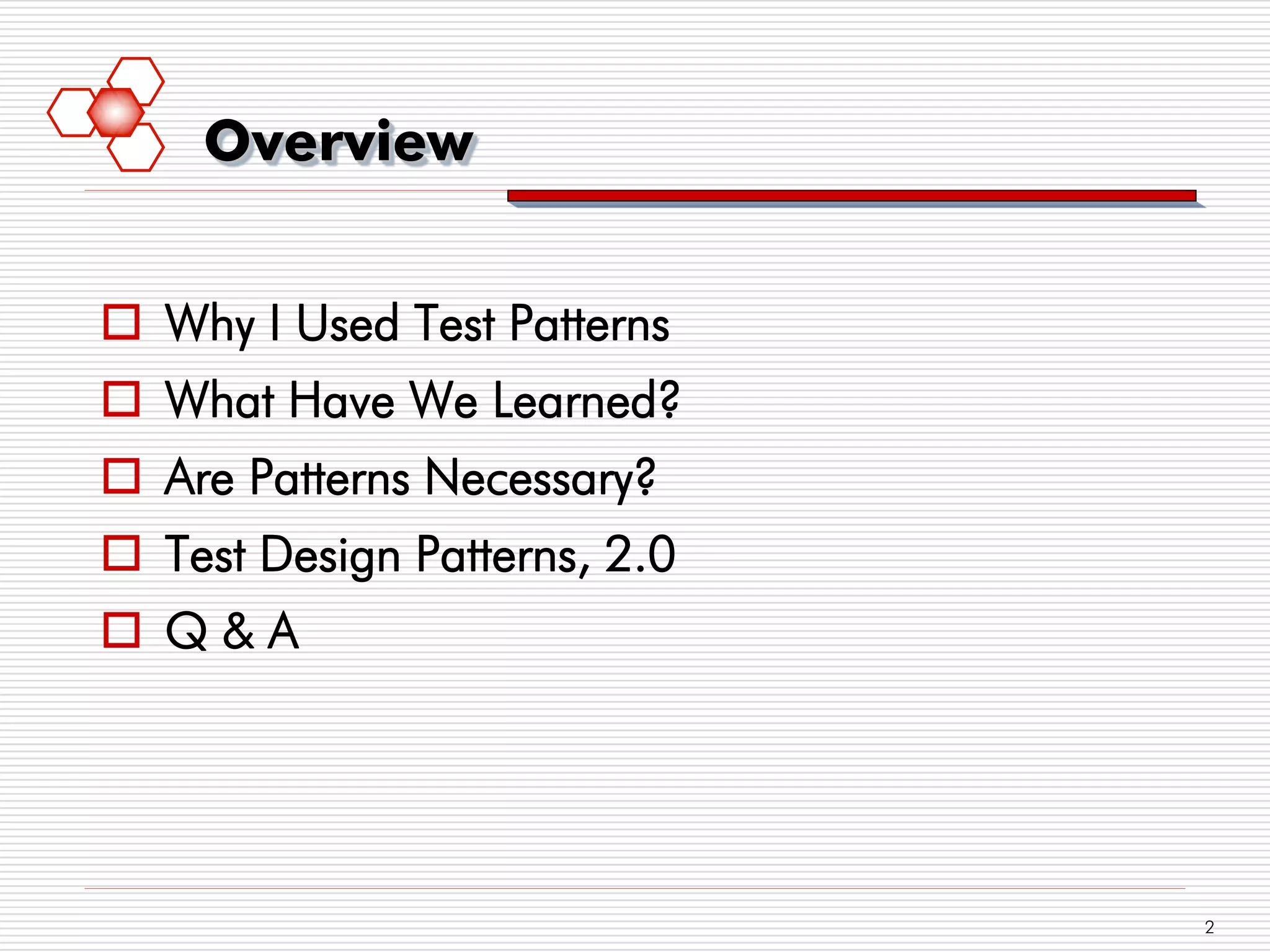 Software Test Patterns: Successes and Challenges | PDF
