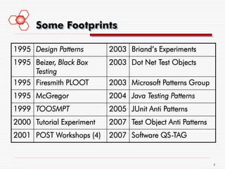 Software Test Patterns: Successes and Challenges | PDF