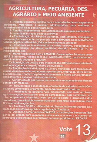 Plano de Governo do PT