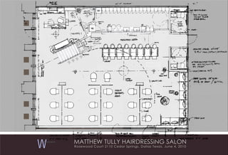 Matthew Tully Hairdressing Sketches