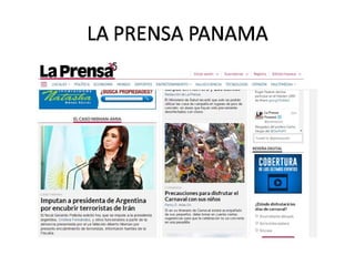 La imputación de Cristina Fernandez y su repercución en algunos medios del mundo