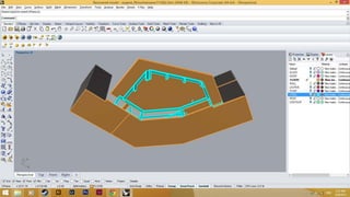 I-beam support below the cantilever.
 