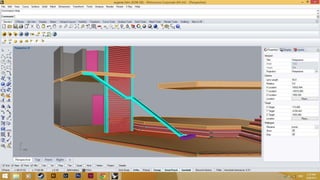The components are assigned layers.
 