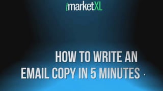 Flawless email copy in under 5 minutes