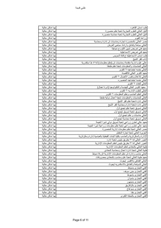 ‫قدٌمة‬ ً‫علم‬
‫القاهره‬ ‫اسنان‬ ‫طب‬‫خالٌة‬ ‫اماكن‬ ‫بها‬
‫منصورة‬ ‫نظم‬ ‫شعبة‬ ‫التجارٌة‬ ‫للعلوم‬ ً‫العال‬ ‫النٌل‬‫خالٌة‬ ‫اماكن‬ ‫بها‬
‫منصورة‬ ‫محاسبة‬ ‫شعبة‬ ‫التجارٌة‬ ‫للعلوم‬ ً‫العال‬ ‫النٌل‬‫خالٌة‬ ‫اماكن‬ ‫بها‬
‫الفٌوم‬ ‫زراعه‬‫خالٌة‬ ‫اماكن‬ ‫بها‬
‫ومحاسبة‬ ‫إدارة‬ ‫ش‬ ‫وحاسبات‬ ‫تجارة‬ ‫بالمنصورة‬ ً‫العال‬ ‫مصر‬‫خالٌة‬ ‫اماكن‬ ‫بها‬
‫العرٌش‬ ‫سٌاحى‬ ‫وارشاد‬ ‫وفنادق‬ ‫سٌاحة‬ ً‫العال‬‫خالٌة‬ ‫اماكن‬ ‫بها‬
‫منوفٌة‬ ‫ج‬ ‫الكوم‬ ‫شبٌن‬ ‫تمرٌض‬ ً‫فن‬ ‫معهد‬‫خالٌة‬ ‫اماكن‬ ‫بها‬
‫االسماعٌلٌه‬ ‫تمرٌض‬ ً‫فن‬ ‫معهد‬‫خالٌة‬ ‫اماكن‬ ‫بها‬
‫السوٌس‬ ‫قناة‬ ‫ج‬ ‫االسماعٌلٌه‬ ‫اسنان‬ ‫طب‬‫خالٌة‬ ‫اماكن‬ ‫بها‬
‫الشٌخ‬ ‫كفر‬ ‫اداب‬‫خالٌة‬ ‫اماكن‬ ‫بها‬
‫ش‬ ‫وحاسبات‬ ‫متقدمة‬ ‫إدارٌة‬ ‫علوم‬ ً‫عال‬.(‫معلومات‬ ‫نظم‬)‫ك‬47‫اسكندرٌة‬ ‫ط‬‫خالٌة‬ ‫اماكن‬ ‫بها‬
‫طنطا‬ ‫نظم‬ ‫شعبة‬ ‫والمعلومات‬ ‫للحاسبات‬ ً‫العال‬‫خالٌة‬ ‫اماكن‬ ‫بها‬
‫اجتماعٌه‬ ‫خدمه‬ ً‫العال‬6‫اكتوبر‬‫خالٌة‬ ‫اماكن‬ ‫بها‬
‫لالقتصاد‬ ً‫العال‬ ‫اكتوبر‬ ‫معهد‬‫خالٌة‬ ‫اماكن‬ ‫بها‬
‫االتصال‬ ‫وفنون‬ ‫لالعالم‬ ً‫العال‬6‫اكتوبر‬‫خالٌة‬ ‫اماكن‬ ‫بها‬
‫المنصوره‬ ‫اجتماعٌه‬ ‫خدمه‬ ً‫العال‬‫خالٌة‬ ‫اماكن‬ ‫بها‬
‫للغات‬ ً‫العال‬6‫اكتوبر‬‫خالٌة‬ ‫اماكن‬ ‫بها‬
‫والتكنولوجٌا‬ ‫للهندسة‬ ‫العالى‬ ‫اكتوبر‬ ‫معهد‬(‫اعمال‬ ‫ادرة‬)‫خالٌة‬ ‫اماكن‬ ‫بها‬
‫اإلدارٌه‬ ‫للعلوم‬ ً‫العال‬6‫اكتوبر‬‫خالٌة‬ ‫اماكن‬ ‫بها‬
‫المعلومات‬ ‫ونظم‬ ‫الحاسب‬ ‫لنظم‬ ً‫العال‬6‫اكتوبر‬‫خالٌة‬ ‫اماكن‬ ‫بها‬
‫طنطا‬ ‫دولٌة‬ ‫أعمال‬ ‫شعبة‬ ‫والمعلومات‬ ‫للحاسبات‬ ً‫العال‬‫خالٌة‬ ‫اماكن‬ ‫بها‬
‫الشٌخ‬ ‫كفر‬ ‫نظم‬ ‫شعبة‬ ‫إدارة‬ ً‫العال‬‫خالٌة‬ ‫اماكن‬ ‫بها‬
‫الشٌخ‬ ‫كفر‬ ‫ومحاسبة‬ ‫إدارة‬ ‫شعبة‬ ‫إدارة‬ ً‫العال‬‫خالٌة‬ ‫اماكن‬ ‫بها‬
‫أول‬ ‫تجمع‬ ‫نظم‬ ‫شعبة‬ ‫تسوٌق‬ ً‫العال‬‫خالٌة‬ ‫اماكن‬ ‫بها‬
‫أول‬ ‫تجمع‬ ‫تسوٌق‬ ‫شعبة‬ ‫تسوٌق‬ ً‫العال‬‫خالٌة‬ ‫اماكن‬ ‫بها‬
‫أول‬ ‫تجمع‬ ‫نظم‬ ‫و‬ ‫حاسبات‬ ً‫العال‬‫خالٌة‬ ‫اماكن‬ ‫بها‬
‫أول‬ ‫تجمع‬ ‫محاسبة‬ ‫شعبة‬ ‫تسوٌق‬ ً‫العال‬‫خالٌة‬ ‫اماكن‬ ‫بها‬
‫الخٌمة‬ ‫شبرا‬ ً‫دول‬ ‫تسوٌق‬ ‫شعبة‬ ً‫زراع‬ ‫تعاون‬ ً‫عال‬ ‫معهد‬‫خالٌة‬ ‫اماكن‬ ‫بها‬
‫الخٌمة‬ ‫شبرا‬ ‫زراعٌة‬ ‫معلومات‬ ‫نظم‬ ‫شعبة‬ ً‫زراع‬ ‫تعاون‬ ً‫عال‬ ‫معهد‬‫خالٌة‬ ‫اماكن‬ ‫بها‬
‫المنصورة‬ ‫إدارٌة‬ ‫معلومات‬ ‫نظم‬ ‫شعبة‬ ً‫العال‬ ‫مصر‬‫خالٌة‬ ‫اماكن‬ ‫بها‬
‫المقطم‬ ‫تجارة‬ ‫شعبة‬ ً‫العال‬ ‫الجزٌرة‬‫خالٌة‬ ‫اماكن‬ ‫بها‬
‫وسكرتارٌة‬ ‫إدارة‬ ‫بالعباسٌة‬ ‫القبطٌة‬ ‫البنات‬ ‫بكلٌة‬ ‫والحاسب‬ ‫والسكرتارٌة‬ ‫اإلدارة‬‫خالٌة‬ ‫اماكن‬ ‫بها‬
‫ك‬ ً‫العال‬ ‫العبور‬21‫اداره‬ ‫شعبة‬ ‫بلبٌس‬ ‫بطرٌق‬‫خالٌة‬ ‫اماكن‬ ‫بها‬
‫ك‬ ً‫العال‬ ‫العبور‬21‫اإلدارٌة‬ ‫المعلومات‬ ‫لنظم‬ ‫بلبٌس‬ ‫بطرٌق‬‫خالٌة‬ ‫اماكن‬ ‫بها‬
‫اإلدارٌة‬ ‫المعلومات‬ ‫لنظم‬ ‫بالمعادى‬ ً‫العال‬ ‫طٌبة‬‫خالٌة‬ ‫اماكن‬ ‫بها‬
‫المعادى‬ ‫ومحاسبة‬ ‫اعمال‬ ‫ادارة‬ ‫شعبة‬ ً‫العال‬ ‫طٌبة‬‫خالٌة‬ ‫اماكن‬ ‫بها‬
‫دمٌاط‬ ‫الزرقا‬ ‫اإلدارٌة‬ ‫المعلومات‬ ‫نظم‬ ‫ش‬ ‫وادارة‬ ‫حاسب‬ ً‫العال‬‫خالٌة‬ ‫اماكن‬ ‫بها‬
‫بمصروفات‬ ‫بالمعادى‬ ‫حاسب‬ ‫علوم‬ ‫شعبة‬ ً‫العال‬ ‫طٌبة‬ ‫معهد‬‫خالٌة‬ ‫اماكن‬ ‫بها‬
‫إٌجوث‬ ‫باالقصر‬ ‫الفندقى‬ ً‫العال‬‫خالٌة‬ ‫اماكن‬ ‫بها‬
‫إٌجوث‬ ‫باالسكندرٌه‬ ‫والفنادق‬ ‫للسٌاحة‬ ً‫العال‬‫خالٌة‬ ‫اماكن‬ ‫بها‬
‫بدمٌاط‬ ‫التجارى‬ ً‫الفن‬‫خالٌة‬ ‫اماكن‬ ‫بها‬
‫سوٌف‬ ‫ببنى‬ ‫التجارى‬ ً‫الفن‬‫خالٌة‬ ‫اماكن‬ ‫بها‬
‫باسٌوط‬ ‫التجارى‬ ً‫الفن‬‫خالٌة‬ ‫اماكن‬ ‫بها‬
‫باسوان‬ ‫التجارى‬ ً‫الفن‬‫خالٌة‬ ‫اماكن‬ ‫بها‬
‫بدمنهور‬ ‫التجارى‬ ً‫الفن‬‫خالٌة‬ ‫اماكن‬ ‫بها‬
‫بالزقازٌق‬ ‫التجارى‬ ً‫الفن‬‫خالٌة‬ ‫اماكن‬ ‫بها‬
‫بسوهاج‬ ‫التجارى‬ ً‫الفن‬‫خالٌة‬ ‫اماكن‬ ‫بها‬
‫بقنا‬ ‫التجارى‬ ً‫الفن‬‫خالٌة‬ ‫اماكن‬ ‫بها‬
‫الكبرى‬ ‫بالمحله‬ ‫التجارى‬ ً‫الفن‬‫خالٌة‬ ‫اماكن‬ ‫بها‬
Page 6 of 11
 