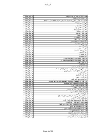 ‫قدٌمة‬ ً‫أدب‬
‫بسموحة‬ ‫لإلعالم‬ ‫العالى‬ ‫االسكندرٌة‬ ‫معهد‬‫خالٌة‬ ‫اماكن‬ ‫بها‬
‫قطامٌه‬ ‫ادارٌة‬ ‫معلومات‬ ‫نظم‬‫خالٌة‬ ‫اماكن‬ ‫بها‬
‫ك‬ ‫معلومات‬ ‫نظم‬ ‫المتخصصة‬ ‫للتكنولوجٌا‬ ‫العالى‬ ‫المستقبل‬ ‫معهد‬32‫إسماعٌلٌة‬ ‫مصر‬‫خالٌة‬ ‫اماكن‬ ‫بها‬
‫بالروضه‬ ‫التجارى‬ ً‫الفن‬‫خالٌة‬ ‫اماكن‬ ‫بها‬
‫بشبرا‬ ‫التجارى‬ ً‫الفن‬‫خالٌة‬ ‫اماكن‬ ‫بها‬
‫بالمطرٌه‬ ‫التجارى‬ ً‫الفن‬‫خالٌة‬ ‫اماكن‬ ‫بها‬
‫باالسكندرٌه‬ ‫التجارى‬ ً‫الفن‬‫خالٌة‬ ‫اماكن‬ ‫بها‬
‫بطنطا‬ ‫التجارى‬ ً‫الفن‬‫خالٌة‬ ‫اماكن‬ ‫بها‬
‫بقوٌسنا‬ ‫التجارى‬ ً‫الفن‬‫خالٌة‬ ‫اماكن‬ ‫بها‬
‫ببنها‬ ‫التجارى‬ ً‫الفن‬‫خالٌة‬ ‫اماكن‬ ‫بها‬
‫بالمنصوره‬ ‫التجارى‬ ً‫الفن‬‫خالٌة‬ ‫اماكن‬ ‫بها‬
‫سعٌد‬ ‫ببور‬ ‫التجارى‬ ً‫الفن‬‫خالٌة‬ ‫اماكن‬ ‫بها‬
‫بالسوٌس‬ ‫اإلنسانٌة‬ ‫والعلوم‬ ‫اآلداب‬‫خالٌة‬ ‫اماكن‬ ‫بها‬
‫المنصوره‬ ً‫ابتدائ‬ ‫تربٌة‬‫خالٌة‬ ‫اماكن‬ ‫بها‬
‫المنصوره‬ ‫حقوق‬‫خالٌة‬ ‫اماكن‬ ‫بها‬
‫المنصوره‬ ‫تجاره‬‫خالٌة‬ ‫اماكن‬ ‫بها‬
‫المنصوره‬ ‫موسٌقٌه‬ ‫نوعٌة‬‫خالٌة‬ ‫اماكن‬ ‫بها‬
‫المنصوره‬ ‫نوعٌة‬‫خالٌة‬ ‫اماكن‬ ‫بها‬
‫المنصوره‬ ‫تربٌة‬‫خالٌة‬ ‫اماكن‬ ‫بها‬
‫المنصوره‬ ‫اداب‬‫خالٌة‬ ‫اماكن‬ ‫بها‬
‫منصورة‬ ‫نظم‬ ‫شعبة‬ ‫التجارٌة‬ ‫للعلوم‬ ً‫العال‬ ‫النٌل‬‫خالٌة‬ ‫اماكن‬ ‫بها‬
‫منصورة‬ ‫محاسبة‬ ‫شعبة‬ ‫التجارٌة‬ ‫للعلوم‬ ً‫العال‬ ‫النٌل‬‫خالٌة‬ ‫اماكن‬ ‫بها‬
‫الفٌوم‬ ً‫ابتدائ‬ ‫تربٌة‬‫خالٌة‬ ‫اماكن‬ ‫بها‬
‫الفٌوم‬ ‫العلوم‬ ‫دار‬‫خالٌة‬ ‫اماكن‬ ‫بها‬
‫المنٌا‬ ‫موجه‬ ‫انتساب‬ ‫العلوم‬ ‫دار‬‫خالٌة‬ ‫اماكن‬ ‫بها‬
‫ومحاسبة‬ ‫إدارة‬ ‫ش‬ ‫وحاسبات‬ ‫تجارة‬ ‫بالمنصورة‬ ً‫العال‬ ‫مصر‬‫خالٌة‬ ‫اماكن‬ ‫بها‬
‫العرٌش‬ ‫سٌاحى‬ ‫وارشاد‬ ‫وفنادق‬ ‫سٌاحة‬ ً‫العال‬‫خالٌة‬ ‫اماكن‬ ‫بها‬
‫الفٌوم‬ ‫فنٌه‬ ‫نوعٌة‬‫خالٌة‬ ‫اماكن‬ ‫بها‬
‫الزقازٌق‬ ‫طفوله‬ ‫تربٌة‬‫خالٌة‬ ‫اماكن‬ ‫بها‬
‫دمنهور‬ ‫ج‬ ‫طفوله‬ ‫تربٌة‬‫خالٌة‬ ‫اماكن‬ ‫بها‬
‫الشٌخ‬ ‫كفر‬ ‫موجه‬ ‫انتساب‬ ‫اداب‬‫خالٌة‬ ‫اماكن‬ ‫بها‬
‫ش‬ ‫وحاسبات‬ ‫متقدمة‬ ‫إدارٌة‬ ‫علوم‬ ً‫عال‬.(‫معلومات‬ ‫نظم‬)‫ك‬47‫اسكندرٌة‬ ‫ط‬‫خالٌة‬ ‫اماكن‬ ‫بها‬
‫طنطا‬ ‫نظم‬ ‫شعبة‬ ‫والمعلومات‬ ‫للحاسبات‬ ً‫العال‬‫خالٌة‬ ‫اماكن‬ ‫بها‬
‫اجتماعٌه‬ ‫خدمه‬ ً‫العال‬6‫اكتوبر‬‫خالٌة‬ ‫اماكن‬ ‫بها‬
‫لالقتصاد‬ ً‫العال‬ ‫اكتوبر‬ ‫معهد‬‫خالٌة‬ ‫اماكن‬ ‫بها‬
‫االتصال‬ ‫وفنون‬ ‫لالعالم‬ ً‫العال‬6‫اكتوبر‬‫خالٌة‬ ‫اماكن‬ ‫بها‬
‫المنصوره‬ ‫اجتماعٌه‬ ‫خدمه‬ ً‫العال‬‫خالٌة‬ ‫اماكن‬ ‫بها‬
‫للغات‬ ً‫العال‬6‫اكتوبر‬‫خالٌة‬ ‫اماكن‬ ‫بها‬
‫والتكنولوجٌا‬ ‫للهندسة‬ ‫العالى‬ ‫اكتوبر‬ ‫معهد‬(‫اعمال‬ ‫ادرة‬)‫خالٌة‬ ‫اماكن‬ ‫بها‬
‫اإلدارٌه‬ ‫للعلوم‬ ً‫العال‬6‫اكتوبر‬‫خالٌة‬ ‫اماكن‬ ‫بها‬
‫المعلومات‬ ‫ونظم‬ ‫الحاسب‬ ‫لنظم‬ ً‫العال‬6‫اكتوبر‬‫خالٌة‬ ‫اماكن‬ ‫بها‬
‫السوٌس‬ ‫قناة‬ ‫ج‬ ‫االسماعٌلٌه‬ ‫وفنادق‬ ‫سٌاحه‬‫خالٌة‬ ‫اماكن‬ ‫بها‬
‫طنطا‬ ‫دولٌة‬ ‫أعمال‬ ‫شعبة‬ ‫والمعلومات‬ ‫للحاسبات‬ ً‫العال‬‫خالٌة‬ ‫اماكن‬ ‫بها‬
‫الشٌخ‬ ‫كفر‬ ‫نظم‬ ‫شعبة‬ ‫إدارة‬ ً‫العال‬‫خالٌة‬ ‫اماكن‬ ‫بها‬
‫الشٌخ‬ ‫كفر‬ ‫ومحاسبة‬ ‫إدارة‬ ‫شعبة‬ ‫إدارة‬ ً‫العال‬‫خالٌة‬ ‫اماكن‬ ‫بها‬
‫أول‬ ‫تجمع‬ ‫نظم‬ ‫شعبة‬ ‫تسوٌق‬ ً‫العال‬‫خالٌة‬ ‫اماكن‬ ‫بها‬
‫أول‬ ‫تجمع‬ ‫تسوٌق‬ ‫شعبة‬ ‫تسوٌق‬ ً‫العال‬‫خالٌة‬ ‫اماكن‬ ‫بها‬
‫أول‬ ‫تجمع‬ ‫نظم‬ ‫و‬ ‫حاسبات‬ ً‫العال‬‫خالٌة‬ ‫اماكن‬ ‫بها‬
‫أول‬ ‫تجمع‬ ‫محاسبة‬ ‫شعبة‬ ‫تسوٌق‬ ً‫العال‬‫خالٌة‬ ‫اماكن‬ ‫بها‬
Page 5 of 10
 