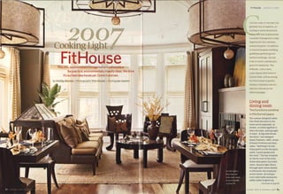 Cooking Light Magazine Fit Home