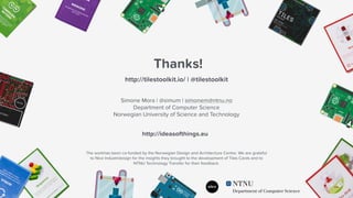 Tiles Cards Workshop at ThingsCon Amsterdam