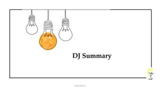 فكرة DJ Summary