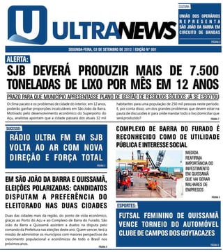 Jornal Ultra News 1° Edição