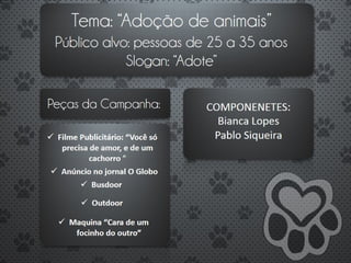 ADOTE - Introdução a Publicidade - G2