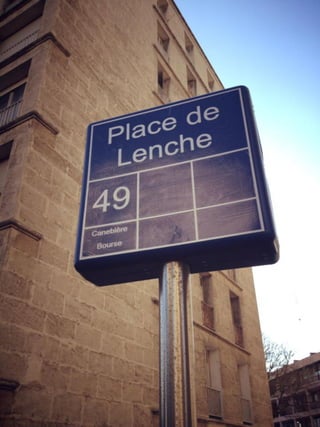 Arrêt Place de Lenche # Bus 49 # rdmtv
