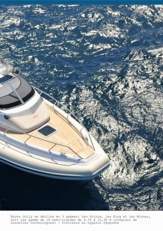 ADBOAT SALONA 45
Année Type Longueur Largeur Moteur
2003 voilier 13m 55 4m 2 1 VOLVO Saildrive 75 CV
WINCHES ELECTRIQUES, PRE INSTALLATION GENERATEUR.
130.000 € TTC
Tel: 0680605446
Site: http://www.capboat.com
Officiel Du Bateau.com
 