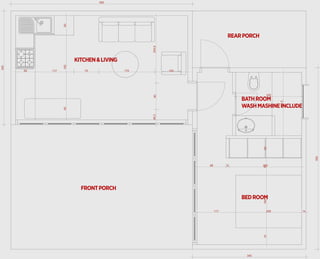 KITCHEN&LIVING
BATHROOM
WASHMASHINEINCLUDE
BEDROOM
FRONTPORCH
REARPORCH
 