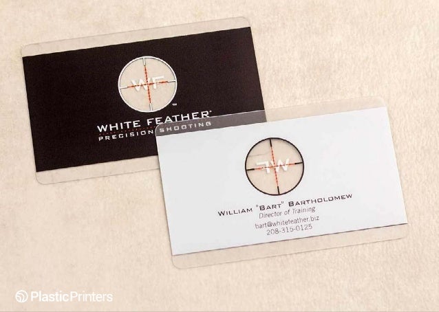 50 Clear Business Cards You Have To See Designed By Plastic Printe
