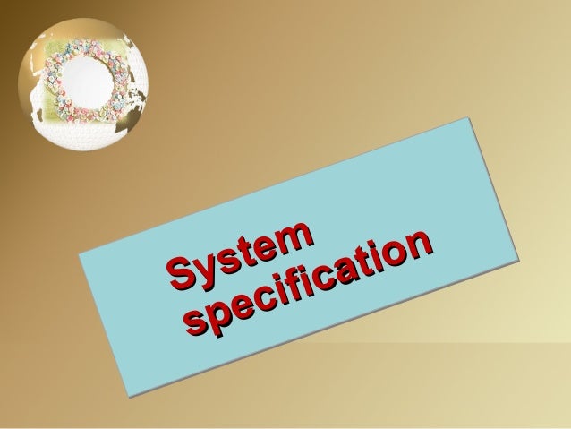 Online trading system project specifications