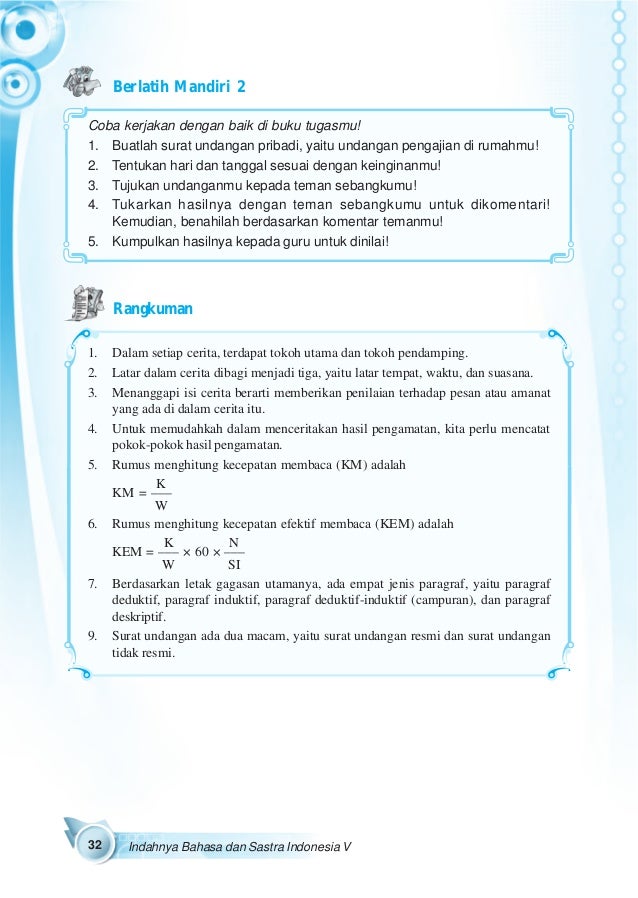 Bindo kelas 5