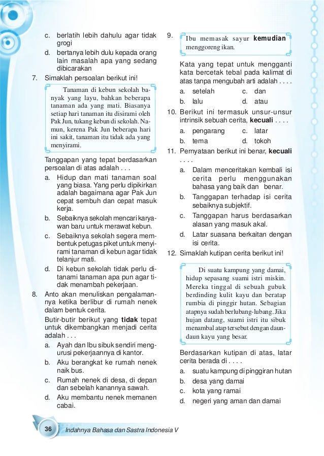 Dibawah Ini Unsur Intrinsik Yang Terdapat Dalam Cerita