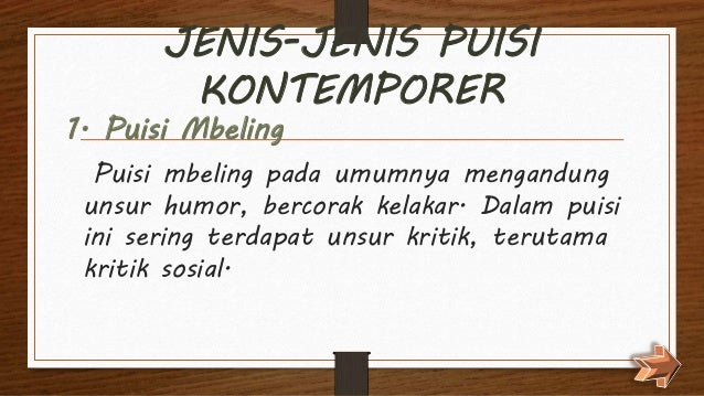 Gurindam dan Puisi Kontemporer