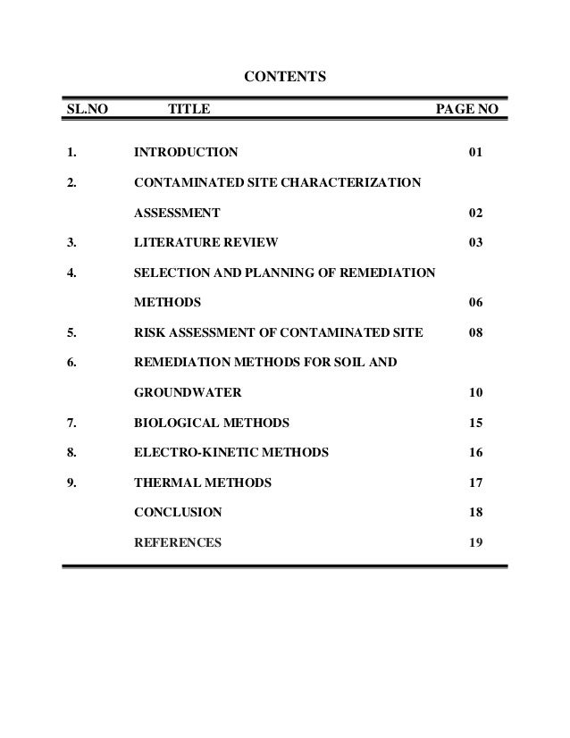 CONTAMINATED LAND MANAGEMENT AND SITE REMEDY CONTAMINATED LAND MANAGEMENT AND SITE REMEDY