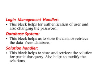 Query Handling System | PPTX