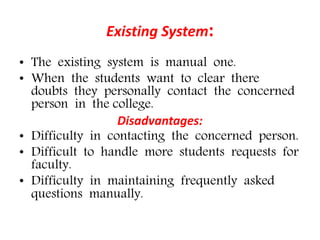 Query Handling System | PPTX