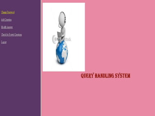 Query Handling System | PPTX
