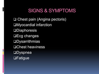 BINDU PPT.pptx presentation on coronary artery disease | PPTX