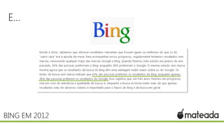 E...
BING EM 2012
 