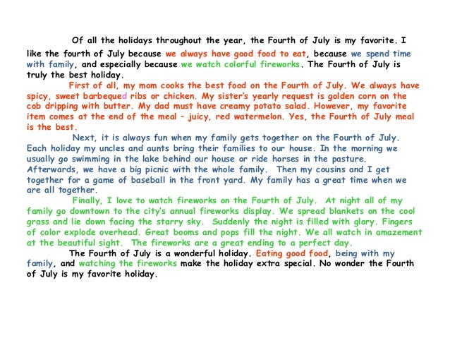 Christmas your favorite holiday essay