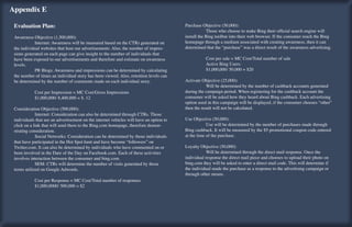 FEE%*:1.&-

 -2"$0"+1'*&;$"*D                                                                         #@$,2'1+"5CD+,:%;+"QFTPTTTR]
                                                                                          &           B4"32&!4"&<4""32&1"&8*F2&G'(?&142'#&",6<'*$&32*#<4&2(?'(2&!'$$&
 =O'$+.+11"5CD+,:%;+"Q3PFTTPTTTR]"                                                        %.1:'>>":2+"H%.<":-->C'$"%.:-":2+%$"O+C"C$-O1+$!"LK":2+",-.1@&+$"$+',2":2+"H%.<"
 "           L.:+$.+:]"=O'$+.+11"O%>>"C+"&+'1@$+/"C'1+/"-.":2+"8601"<+.+$':+/"-."         2-&+9'<+":2$-@<2"'"&+/%@&"'11-,%':+/"O%:2",$+':%.<"'O'$+.+11P":2+."%:",'."
 :2+"%./%;%/@'>"O+C1%:+1":2':"2-1:"-@$"'/;+$:%1+&+.:1!"=>1-P":2+".@&C+$"-K"%&9$+1M        /+:+$&%.+/":2':":2+"U9@$,2'1+W"O'1"'"/%$+,:"$+1@>:"-K":2+"'O'$+.+11"'/;+$:%1%.<!"
 1%-.1"<+.+$':+/"-."+',2"9'<+",'."<%;+"%.1%<2:":-":2+".@&C+$"-K"%./%;%/@'>1":2':"         "
 2';+"C++."+G9-1+/":-"-@$"'/;+$:%1+&+.:1"'./":2+$+K-$+"'./"+1:%&':+"-."'O'$+.+11"         "           8-1:"9+$"1'>+"p"A8"8-1:c6-:'>".@&C+$"-K"1'>+"
 >+;+>1!"                                                                                 &&          I<1':2&G'(?&E32#3Z
 "           #0"H>-<1]"=O'$+.+11"'./"%&9$+11%-.1",'."C+"/+:+$&%.+/"C(",'>,@>':%.<"        "           a3PTTTPTTTc"FTPTTT"p"a7T
 :2+".@&C+$"-K":%&+1"'."%./%;%/@'>"1:-$("2'1"C++.";%+O+/!"=>1-P"$+:+.:%-.">+;+>1",'."
 C+"/+:+$&%.+/"C(":2+".@&C+$"-K",-&&+.:1"&'/+"-."+',2"%./%;%/@'>"1:-$(!"                  =,:%;':+"5CD+,:%;+"Q7FPTTTR]
 "                                                                                        "           4%>>"C+"/+:+$&%.+/"C(":2+".@&C+$"-K",'12C',B"',,-@.:1"<+.+$':+/"
 "           8-1:"9+$"L&9$+11%-."p"A8"8-1:cS$-11"L&9$+11%-.1                              /@$%.<":2+",'&9'%<."9+$%-/!"42+."$+<%1:+$%.<"K-$":2+",'12C',B"',,-@.:":2+"
 ""          a3PTTTPTTTc"_PETTPTTT"p"a!"37                                                ,-.1@&+$"O%>>"C+"'1B+/"2-O":2+("2+'$/"'C-@:"H%.<",'12C',B!"J',2"'/;+$:%1%.<"
 ""                                                                                       -9:%-."@1+/"%.":2%1",'&9'%<."O%>>"C+"/%19>'(+/P"%K":2+",-.1@&+$",2--1+1"U-:2+$W"
 8-.1%/+$':%-."5CD+,:%;+"QFTTPTTTR]                                                       :2+.":2+"$+1@>:"O%>>".-:"C+",'>,@>':+/!"
 "           L.:+$.+:]"8-.1%/+$':%-.",'."'>1-"C+"/+:+$&%.+/":2$-@<2"8601!"62-1+"
 %./%;%/@'>1":2':"1++"'."'/;+$:%1+&+.:"-.":2+"%.:+$.+:";+2%,>+1"O%>>"2';+"'."-9:%-.":-"   E32&`;a2<1':2&]O.0...Z
 ,>%,B"-."'">%.B":2':"O%>>"1+./":2+&":-":2+"H%.<!,-&"2-&+9'<+P":2+$+K-$+"/+&-.M           &           E32&!'$$&;2&%212#8'(2%&;+&142&(>8;2#&",&9>#<4*323&8*%2&14#">?4&
 1:$':%.<",-.1%/+$':%-.!"                                                                 H%.<",'12C',B!"L:"O%>>"C+"&+'1@$+/"C(":2+"aF"9$-&-:%-.'>",-@9-.",-/+"+.:+$+/"
 "           *-,%'>"l+:O-$B1]"8-.1%/+$':%-.",'."C+"/+:+$&%.+/"C(":2-1+"%./%;%/@'>1"       ':":2+":%&+"-K":2+"9@$,2'1+!"
 :2':"2';+"9'$:%,%9':+/"%.":2+"f-:"*9-:"2@.:"'./"2';+"C+,-&+"UK->>-O+$1W"-."
 6O%::+$!,-&!"L:",'."'>1-"C+"/+:+$&%.+/"C("%./%;%/@'>1"O2-"2';+",-&&+.:+/"-."-$"          [-('>:("5CD+,:%;+"QFTPTTTR]
 C++."%.;->;+/"%.":2+"I'$+"-K":2+"I'("-."',+C--B!,-&!"J',2"-K":2+1+"',:%;%:%+1"          "           4%>>"C+"/+:+$&%.+/":2$-@<2":2+"/%$+,:"&'%>"$+19-.1+!"5.,+":2+"
 %.;->;+1"%.:+$',:%-."C+:O++.":2+",-.1@&+$"'./"C%.<!,-&!"                                 %./%;%/@'>"$+19-.1+":2+"/%$+,:"&'%>"9%+,+"'./",2--1+1":-"@9>-'/":2+%$"92-:-"-."
 "           *JA]"8601"O%>>"/+:+$&%.+":2+".@&C+$"-K";%1%:1"<+.+$':+/"C(":2-1+"            C%.<!,-&":2+("O%>>"C+"'1B+/":-"+.:+$"'"/%$+,:"&'%>",-/+!"62%1"O%>>"/+:+$&%.+"%K"
 :+$&1"@:%>%N+/"-."S--<>+"=/O-$/1!"                                                       :2+"%./%;%/@'>"&'/+":2+"9@$,2'1+"'1"'"$+19-.1+":-":2+"'/;+$:%1%.<",'&9'%<."-$"
 "                                                                                        :2$-@<2"-:2+$"&+'.1!"
 "           8-1:"9+$"0+19-.1+"p"A8"8-1:c6-:'>".@&C+$"-K"$+19-.1+1
 ""          a3PTTTPTTTTc"FTTPTTT"p"a7
 