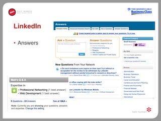 LinkedIn Answers 