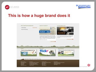 This is how a huge brand does it 