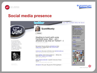 Social media presence 