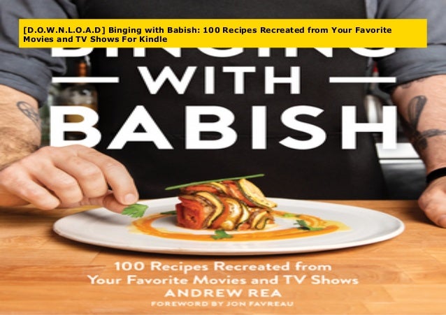 Binging With Babish Cookbook Recipes cloudshareinfo