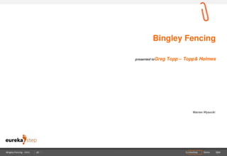 Bingley fencing 2