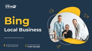 Bing
Local Business
 