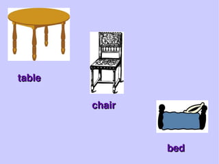 Bingo1 Unit 4 - vovabulary