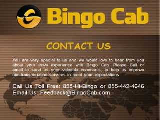 Bingo Cab
