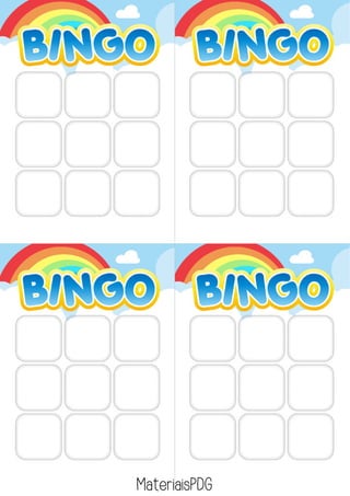 Bingo das cores | PDF