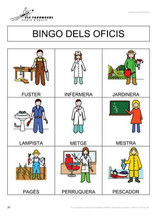 Creador de Bingos ARASAAC
20 Autor pictogrames: Sergio Palao Procedència: ARASAAC (http://catedu.es/arasaac/) Llicència: C...