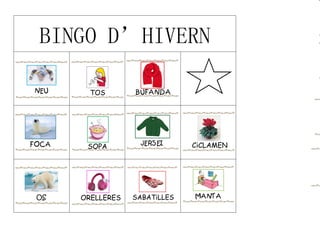 BINGO D’HIVERN
 
