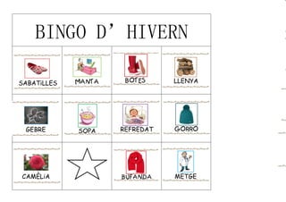 BINGO D’HIVERN
 