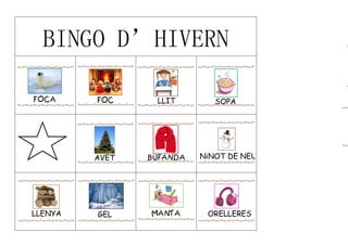 BINGO D’HIVERN
 