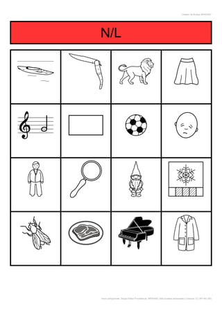 Creador de Bingos ARASAAC




N/L




Autor pictogramas: Sergio Palao Procedencia: ARASAAC (http://catedu.es/arasaac/) Licencia: CC (BY-NC-SA)
 